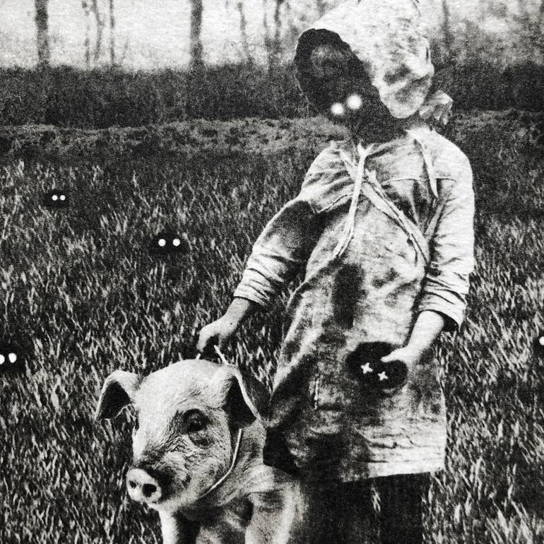 Original Figurative Landscape Printmaking by Jaco Putker