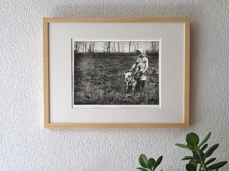 Original Figurative Landscape Printmaking by Jaco Putker