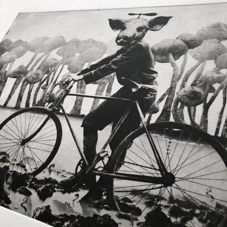 Original Bicycle Printmaking by Jaco Putker