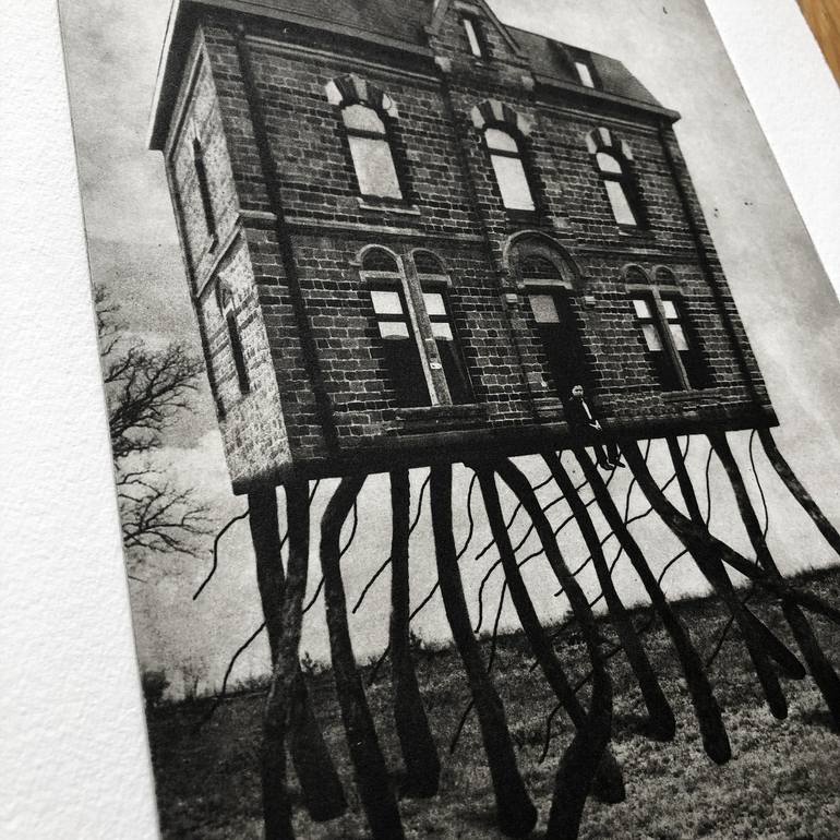 Original Surrealism Home Printmaking by Jaco Putker