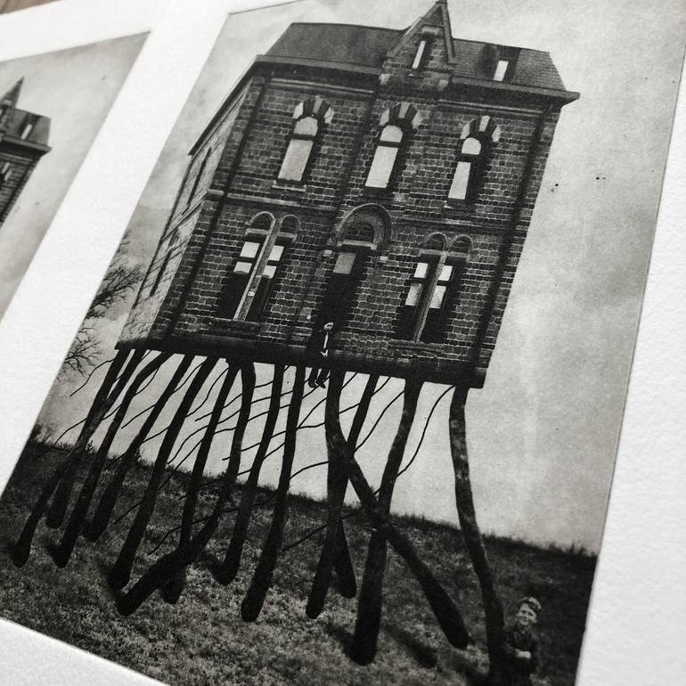 Original Surrealism Home Printmaking by Jaco Putker