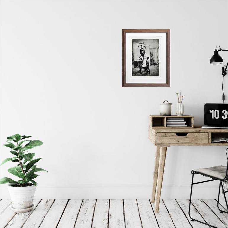 Original Figurative Pop Culture/Celebrity Printmaking by Jaco Putker