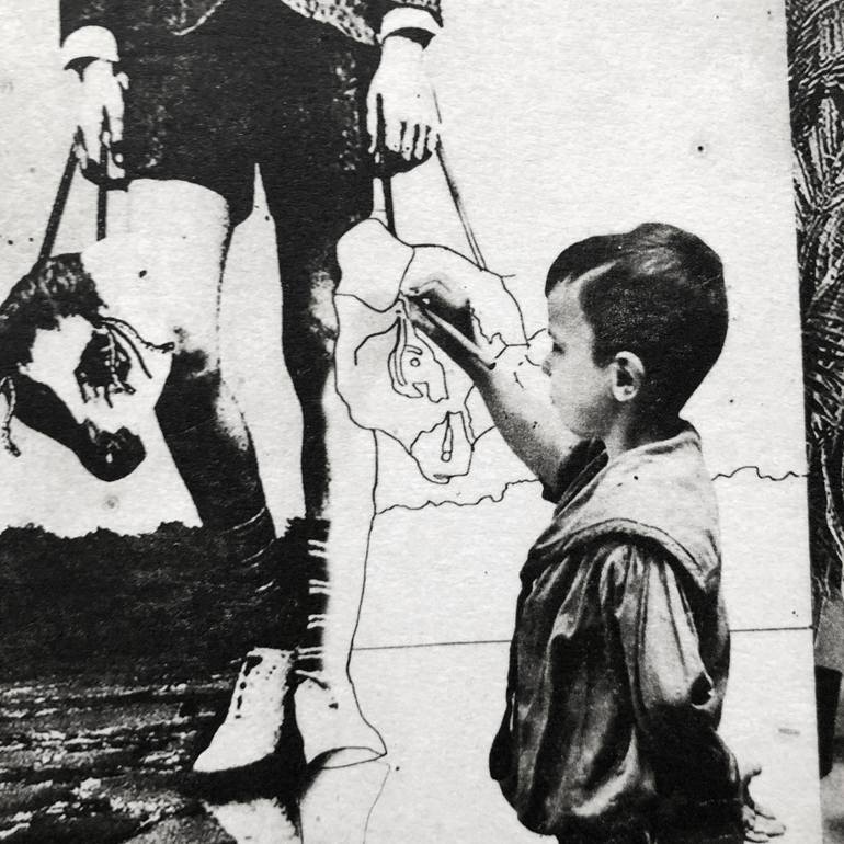 Original Figurative Pop Culture/Celebrity Printmaking by Jaco Putker