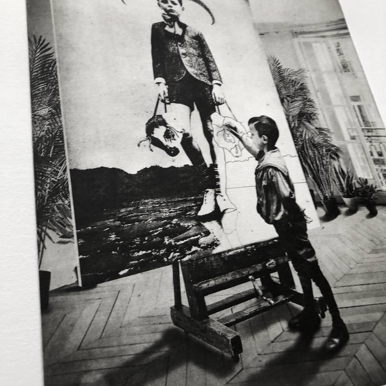 Original Figurative Pop Culture/Celebrity Printmaking by Jaco Putker