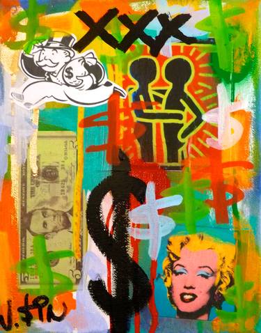 Print of Pop Art Graffiti Paintings by J Sin