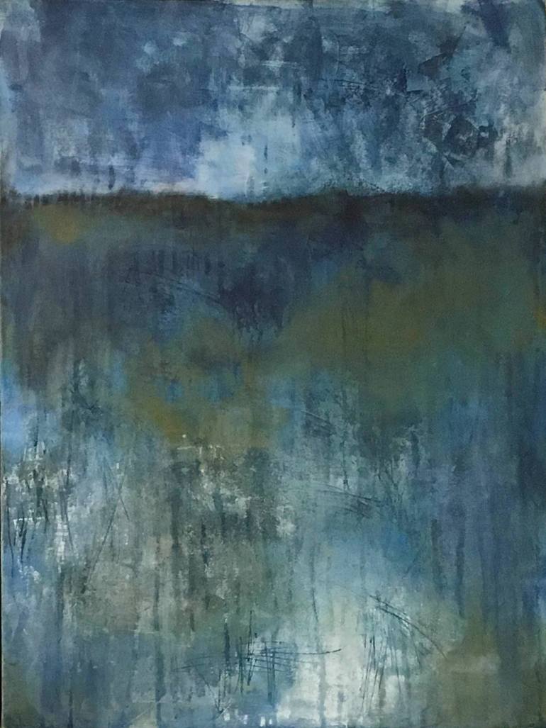 Original Abstract Landscape Painting by Valri Ary