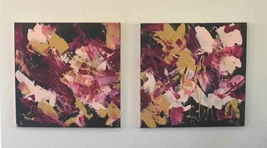 Original Abstract Expressionism Abstract Paintings by Valri Ary