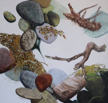 Original Figurative Botanic Paintings by Alex Raynham
