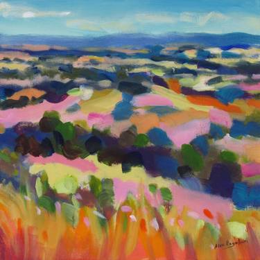 Print of Expressionism Landscape Paintings by Alex Raynham