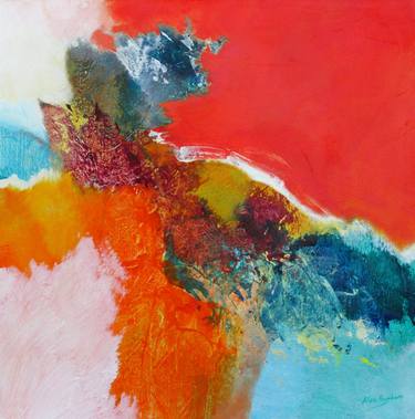 Original Abstract Expressionism Abstract Paintings by Alex Raynham