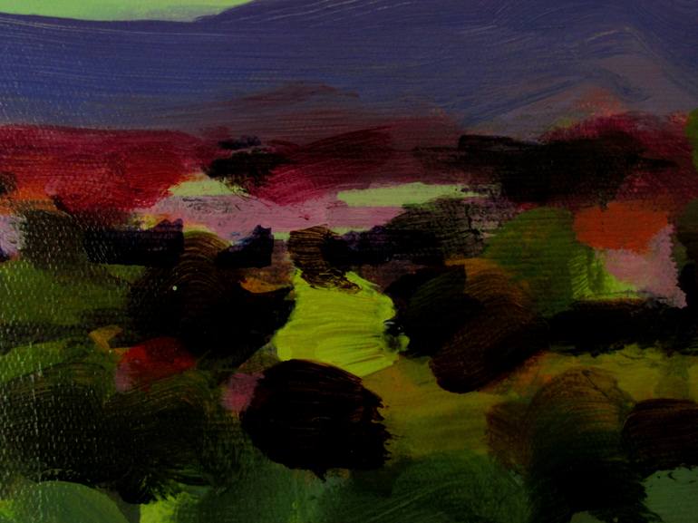 Original Expressionism Landscape Painting by Alex Raynham