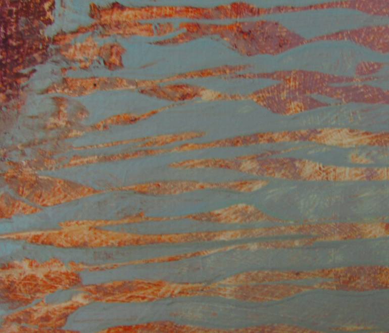 Original Abstract Expressionism Abstract Painting by Alex Raynham