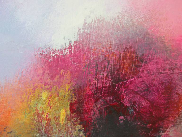 Original Abstract Expressionism Abstract Painting by Alex Raynham