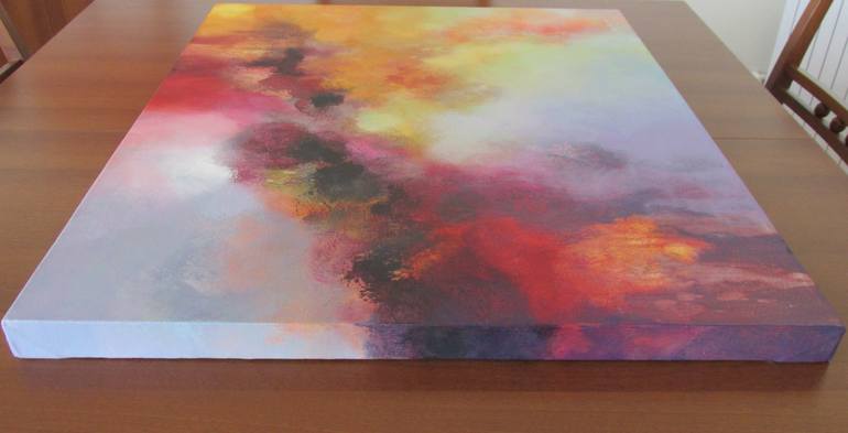 Original Abstract Expressionism Abstract Painting by Alex Raynham