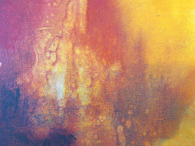 Original Abstract Expressionism Abstract Painting by Alex Raynham