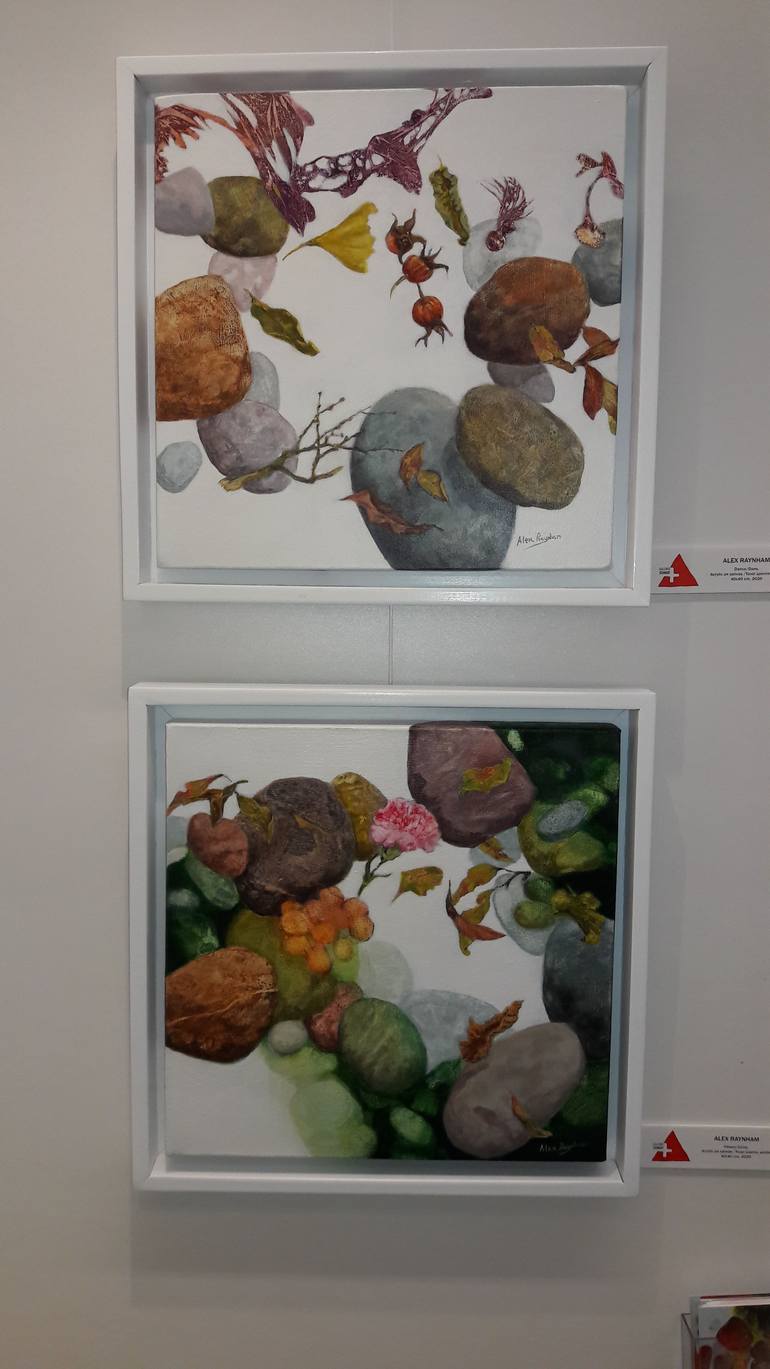Original Figurative Botanic Painting by Alex Raynham