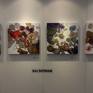 The painting with others at the Galerie Schmidt stand, Art Ankara International Art Fair, March 2020