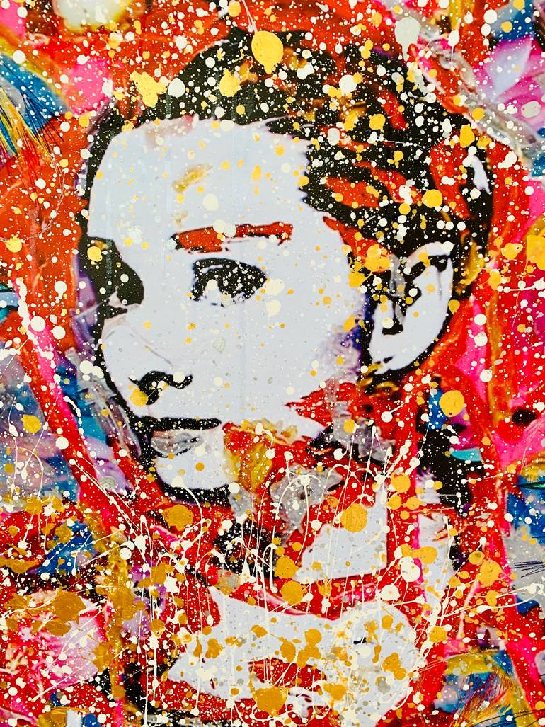 Original Abstract People Painting by Miranda Rumina