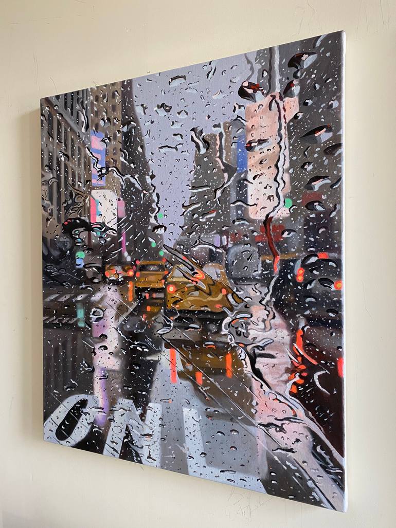 Original Realism Cities Painting by Michael Steinbrick