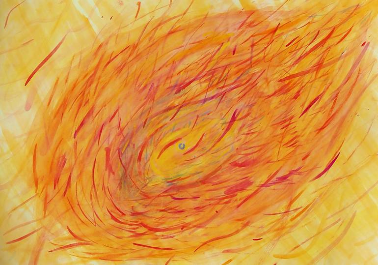 Original Abstract Nature Painting by Tui Sada