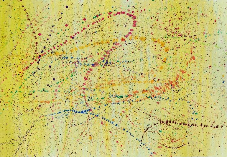 Original Conceptual Abstract Painting by Tui Sada