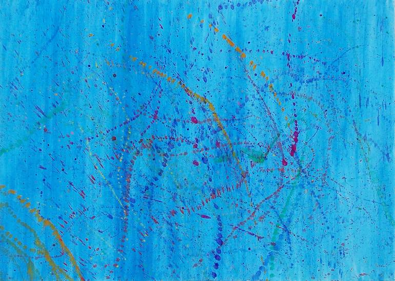 Original Abstract Painting by Tui Sada