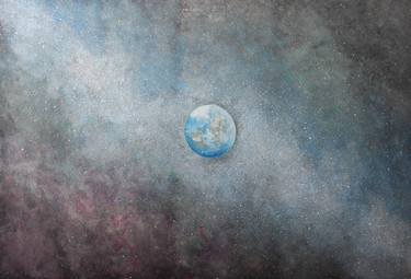 Original Realism Outer Space Paintings by Tui Sada