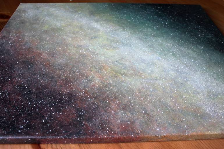 Original Outer Space Painting by Tui Sada