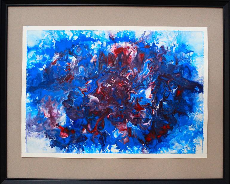 Original Abstract Painting by Tui Sada