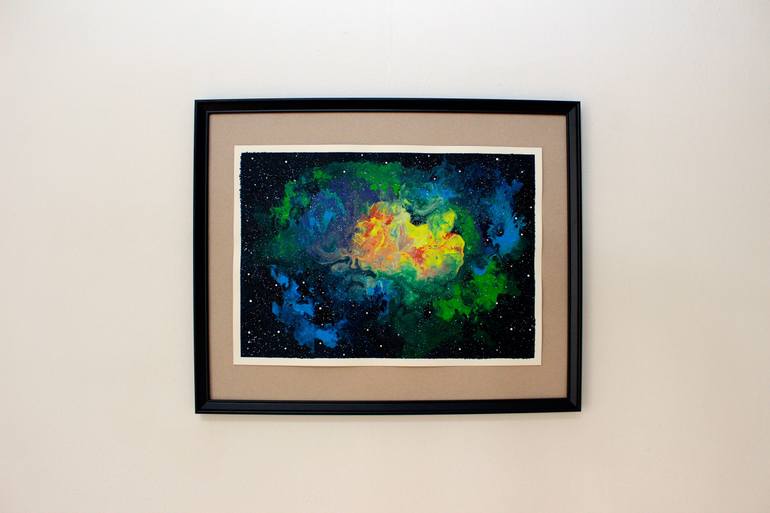 Original Other Outer Space Painting by Tui Sada