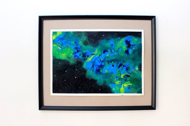 Original Other Outer Space Painting by Tui Sada
