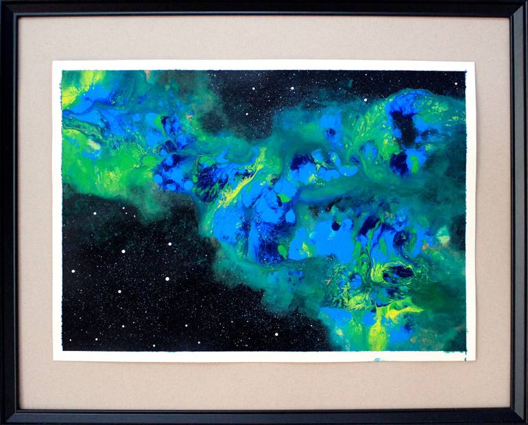 Original Other Outer Space Painting by Tui Sada