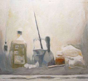 Original Figurative Still Life Paintings by Toño Vega