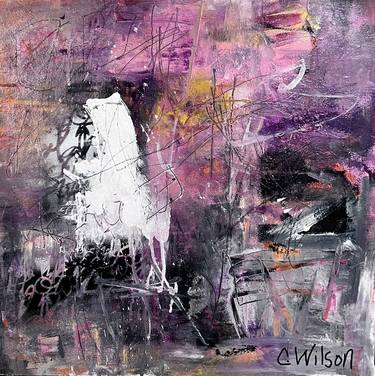 Original Abstract Expressionism Abstract Painting by Cheryl Wilson