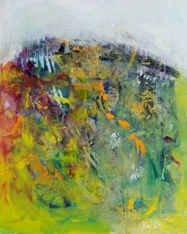 Print of Abstract Expressionism Abstract Paintings by Cheryl Wilson