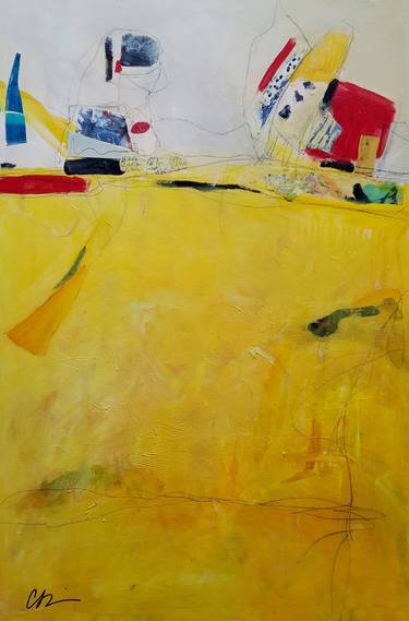 Original Abstract Expressionism Abstract Paintings by Cheryl Wilson