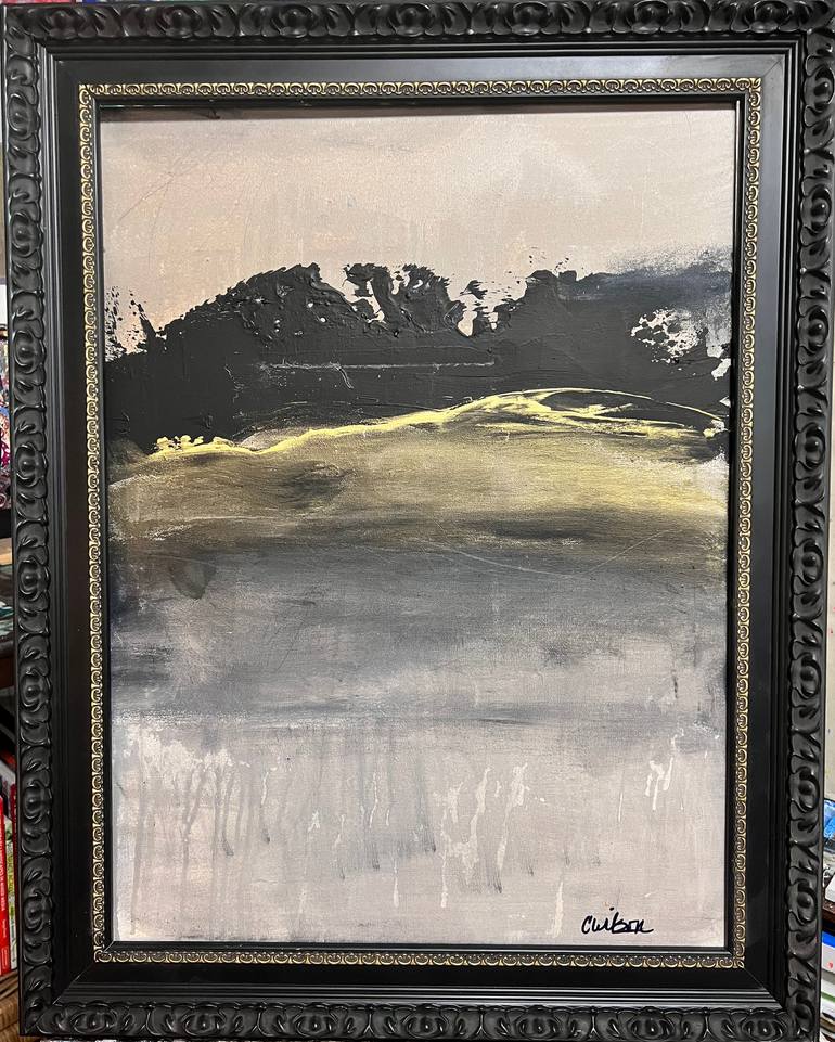 Original Abstract Expressionism Abstract Painting by Cheryl Wilson