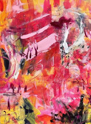 Original Abstract Expressionism Abstract Paintings by Cheryl Wilson