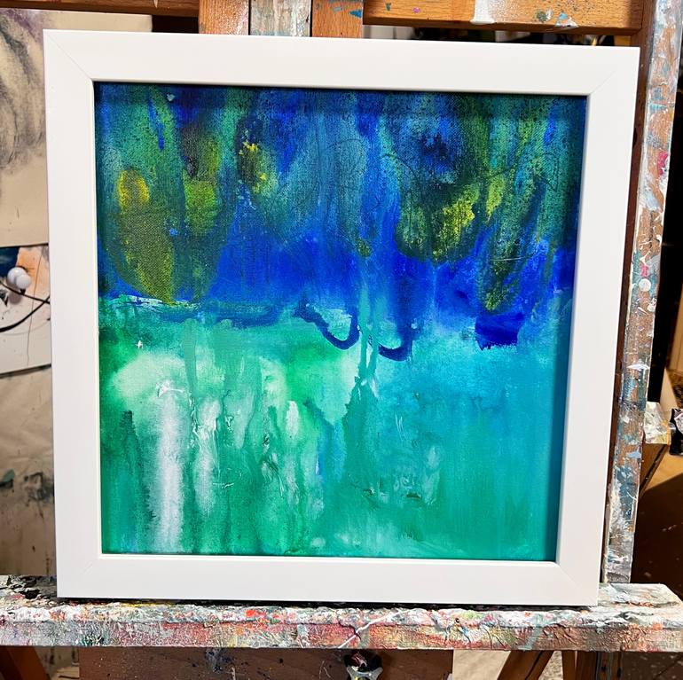 Original Abstract Expressionism Abstract Painting by Cheryl Wilson