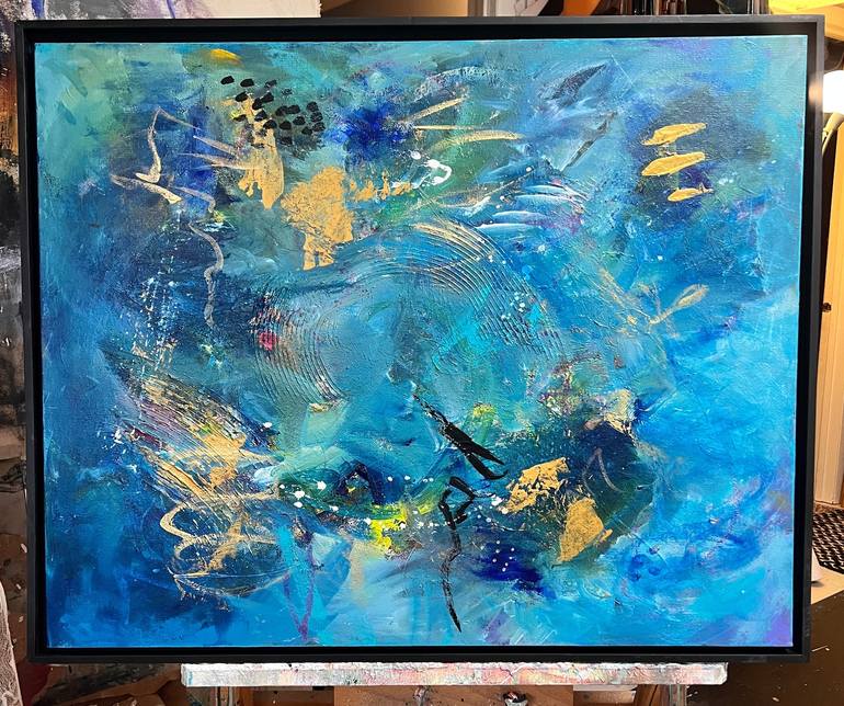 Original Abstract Painting by Cheryl Wilson