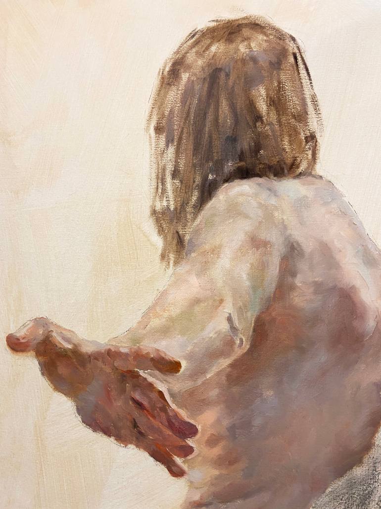 Original Figurative Body Mixed Media by Olga Polianska