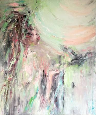 Original Figurative Abstract Paintings by Olga Polianska