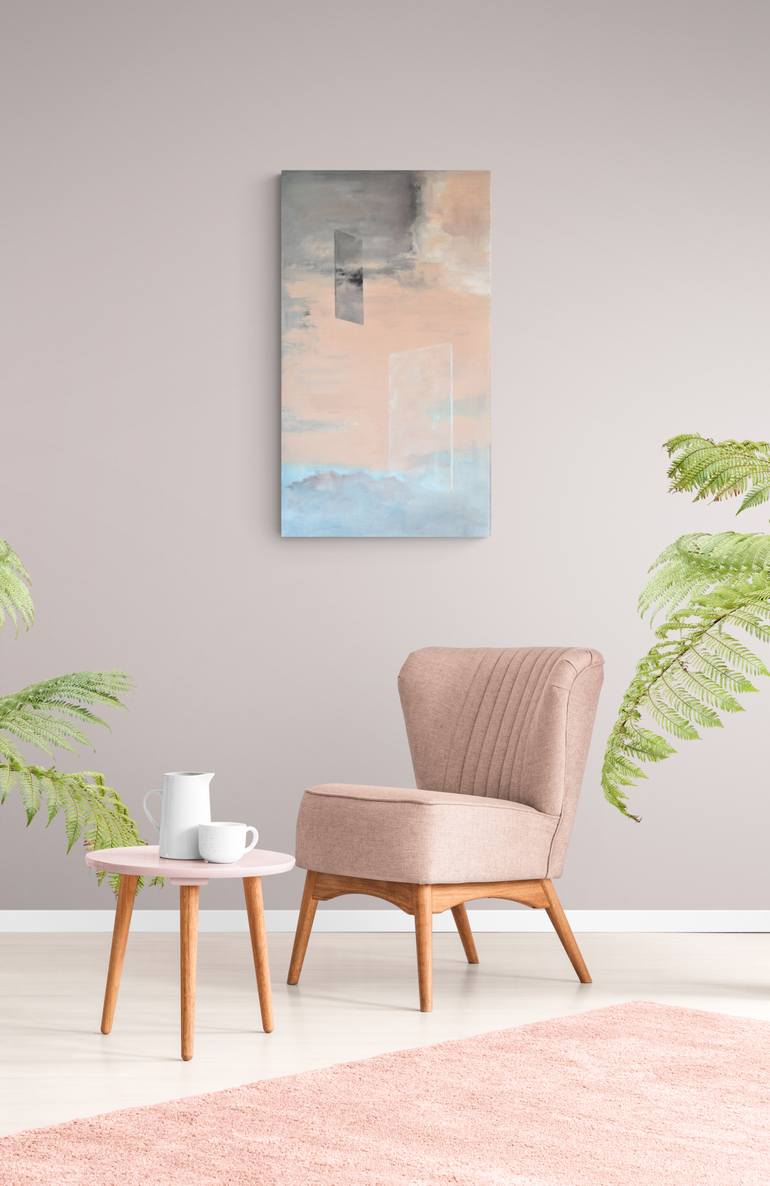 Original Conceptual Abstract Painting by Olga Polianska