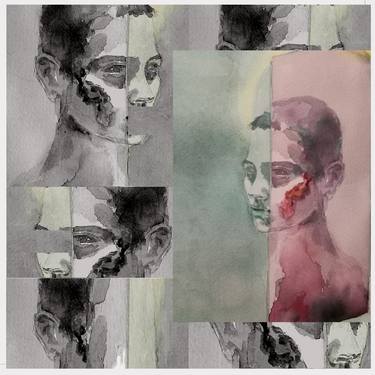 Original Figurative People Mixed Media by Olga Polianska