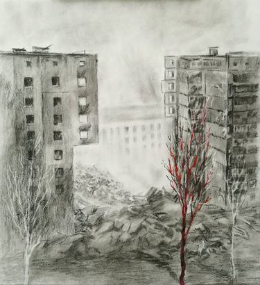 Print of Documentary Cities Drawings by Olga Polianska
