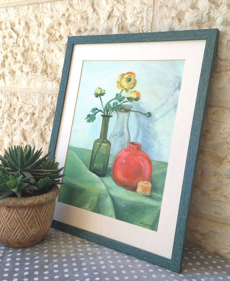 Original Realism Still Life Painting by Alla Gorelik