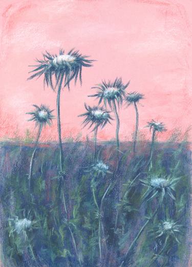 The Ode To Burdock_Pastel drowing thumb