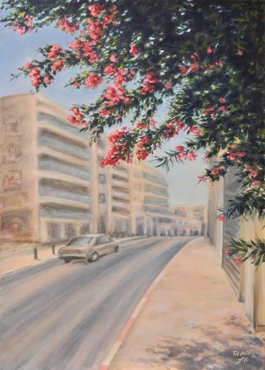 Print of Figurative Cities Paintings by Alla Gorelik