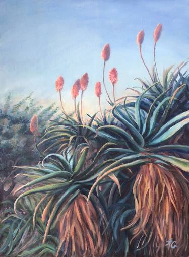 Print of Figurative Garden Paintings by Alla Gorelik