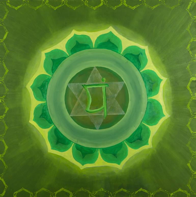 heart chakra art